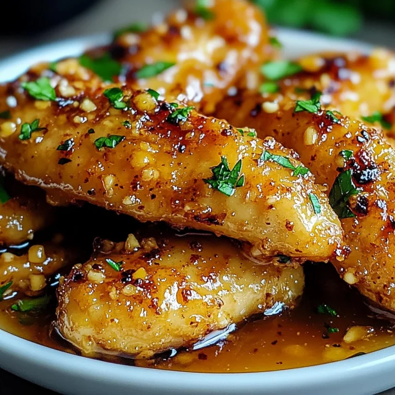Air Fryer Honey Butter Garlic Chicken Tenders