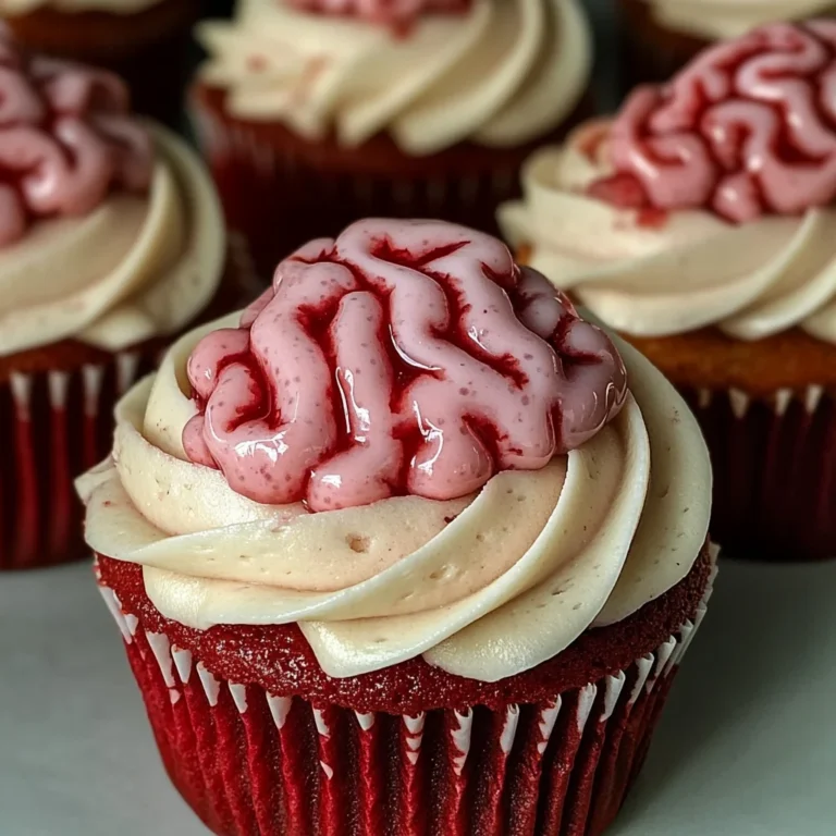 Bleeding Brain Cupcakes