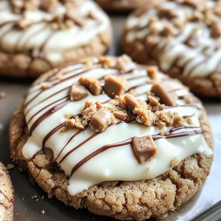 Cheesecake-Stuffed Cookies with White Chocolate and Reese’s