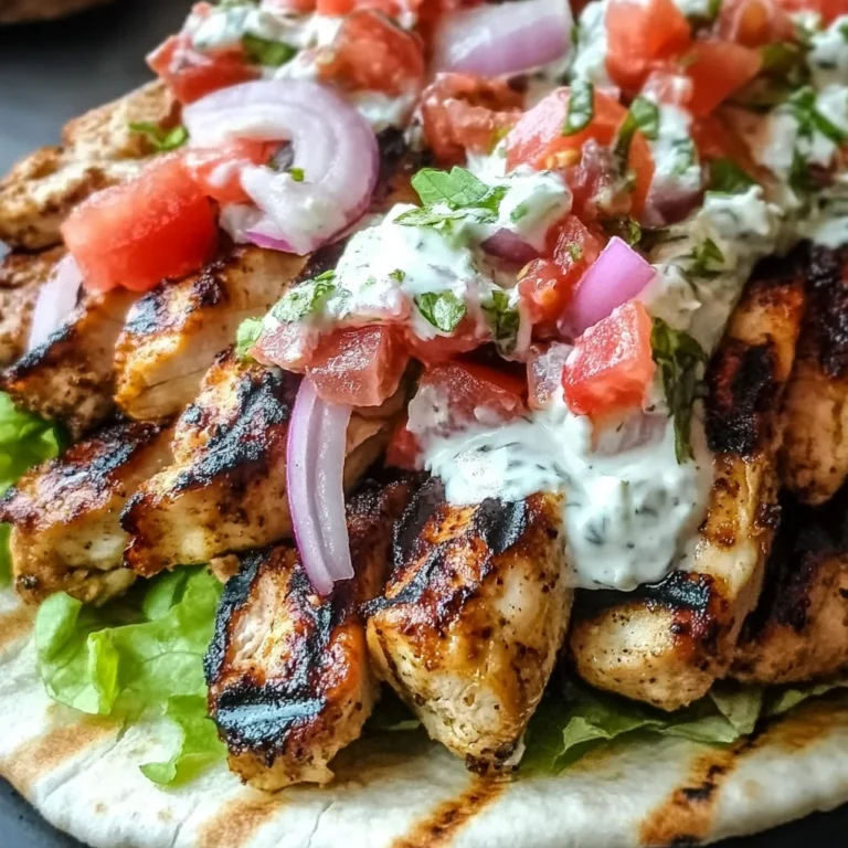 Chicken Pita Gyros