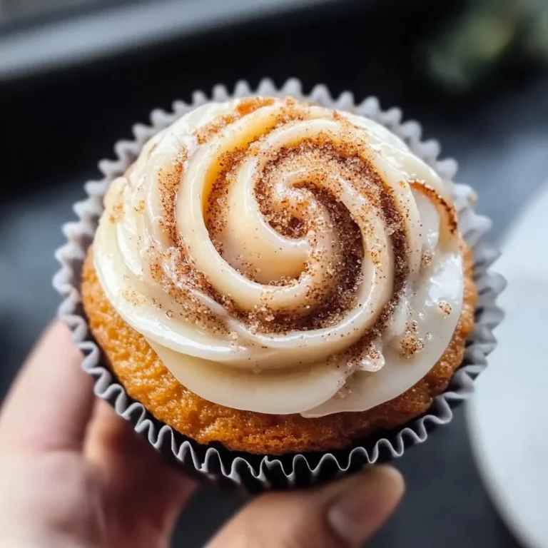 Cinnamon Roll Cupcakes