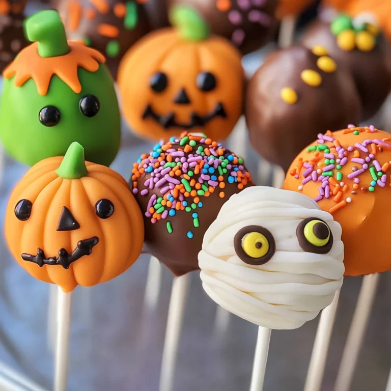 Halloween Cake Pops
