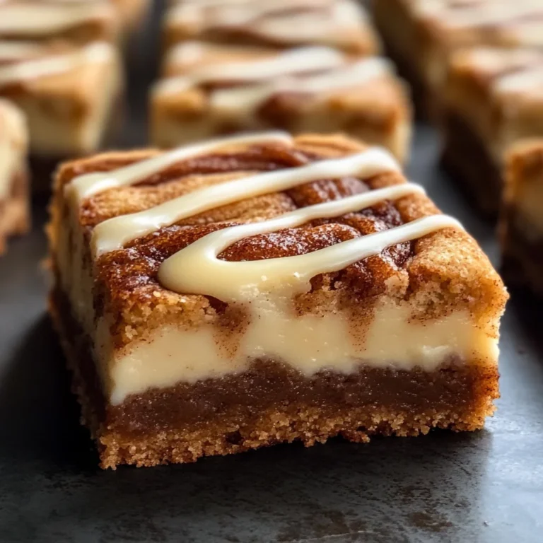 How to Make Cinnamon Roll Blondies