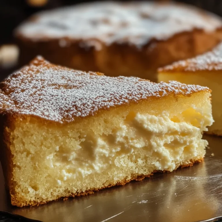 MIGLIACCIO: RICOTTA AND SEMOLINA CAKE