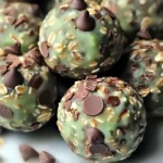 Mint Chocolate Chip Protein Balls