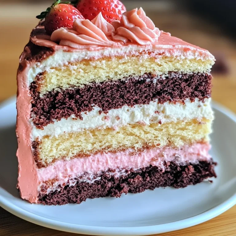 Neapolitan Cake