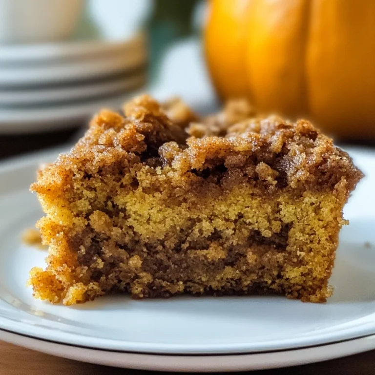 Pumpkin Coffee Cake