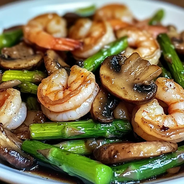 Shrimp and Asparagus Stir-Fry with Mushrooms: An Amazing Ultimate Recipe