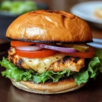 Spicy Chipotle Chicken Burger