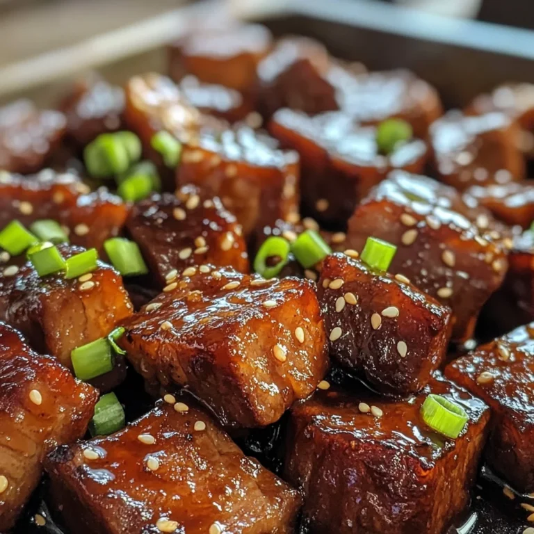 Sticky Chinese beef belly