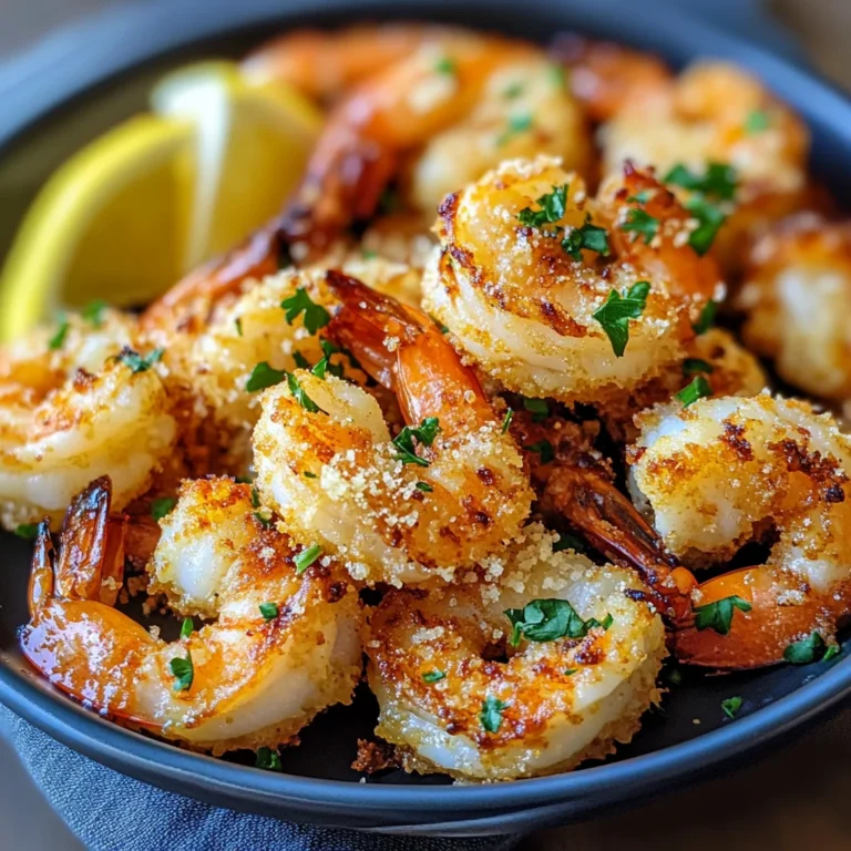 Air Fryer Garlic Parmesan Shrimp