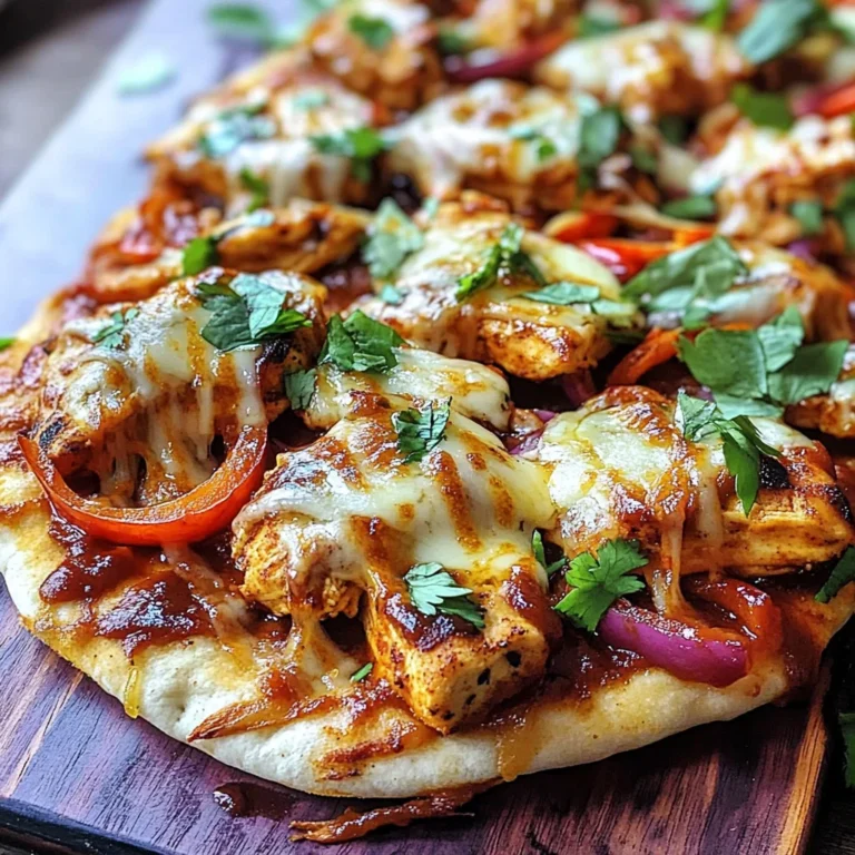 BBQ Chicken Flatbread