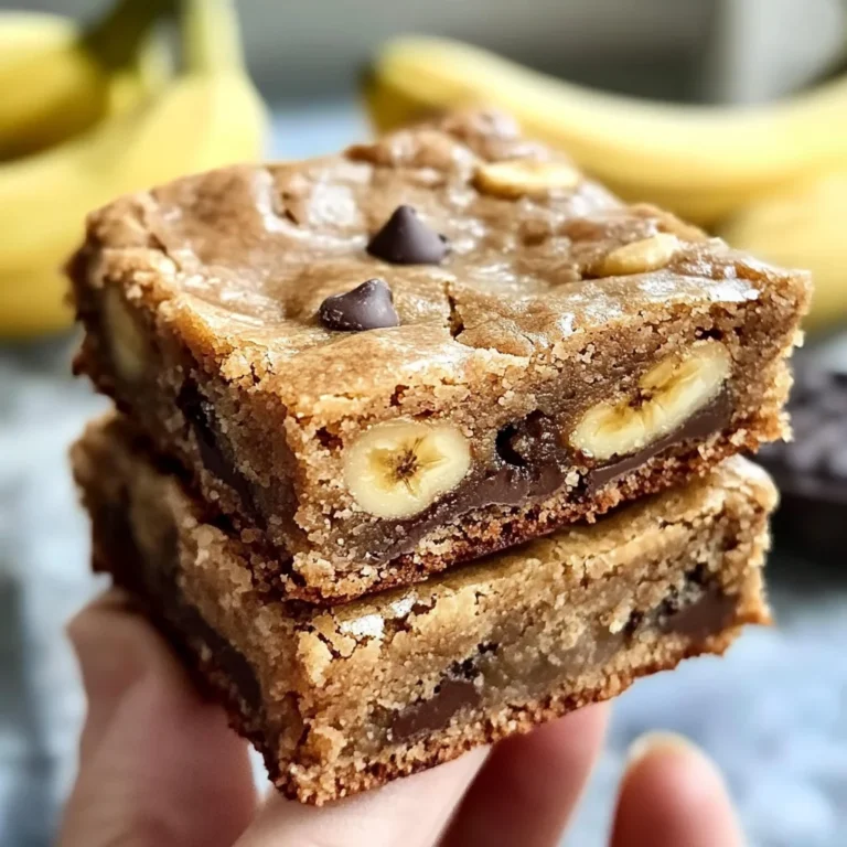 Banana Blondies: 7 Simple Banana Dessert Recipes to Love