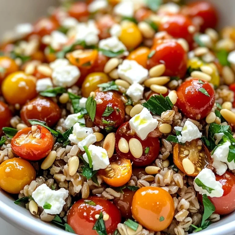 Best Tomato Farro Salad