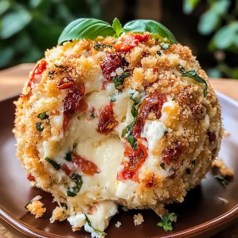 Bruschetta Cheese Ball Recipe - Ultimate Party Appetizer