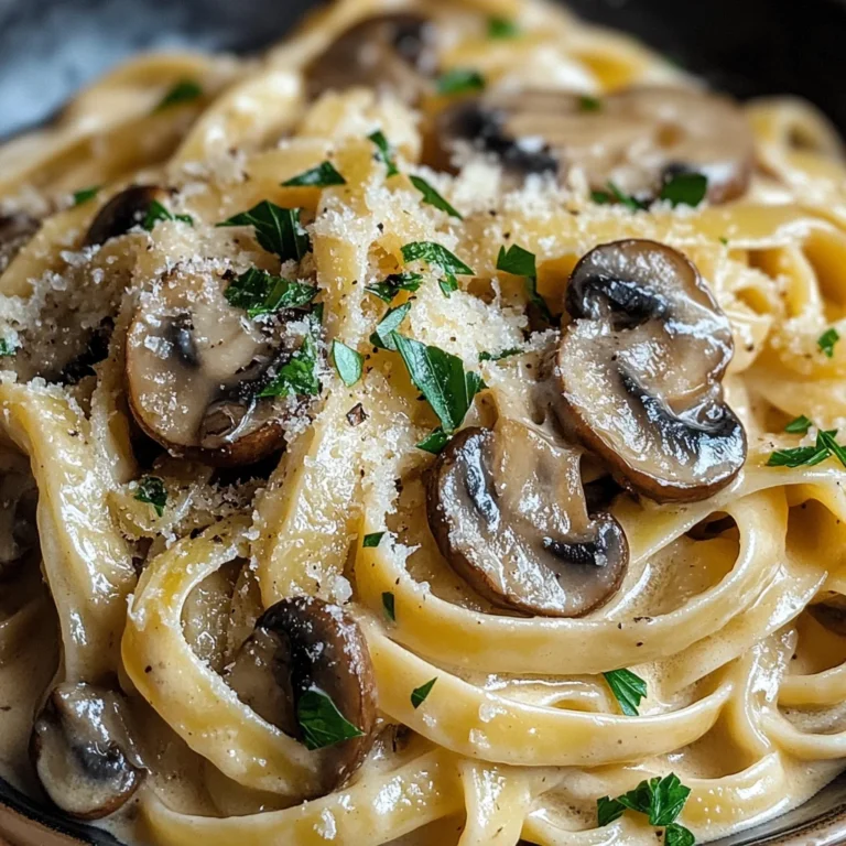 Caramelized Leek and Mushroom Gruyere Pasta