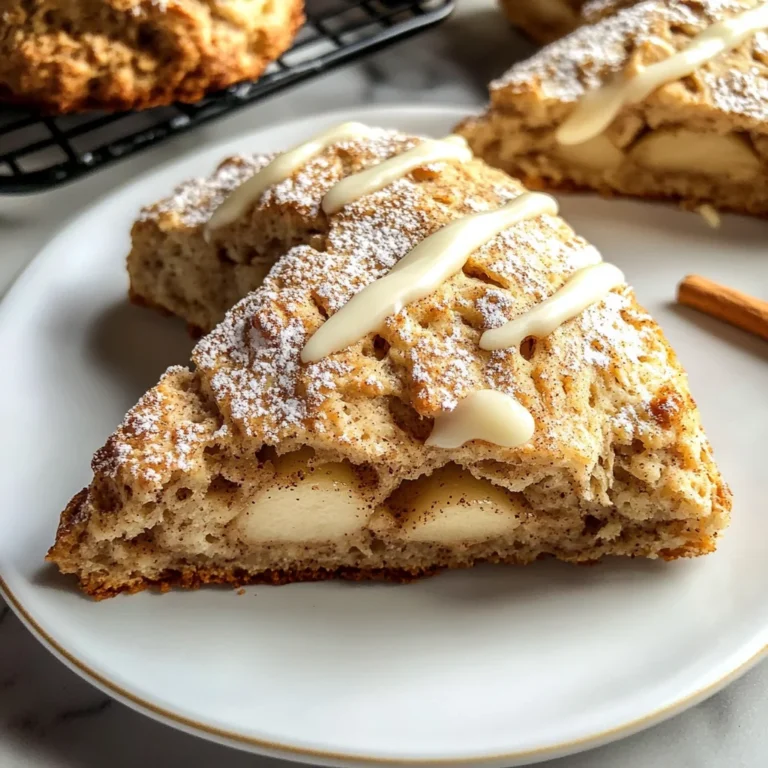 Chai Pear Scones