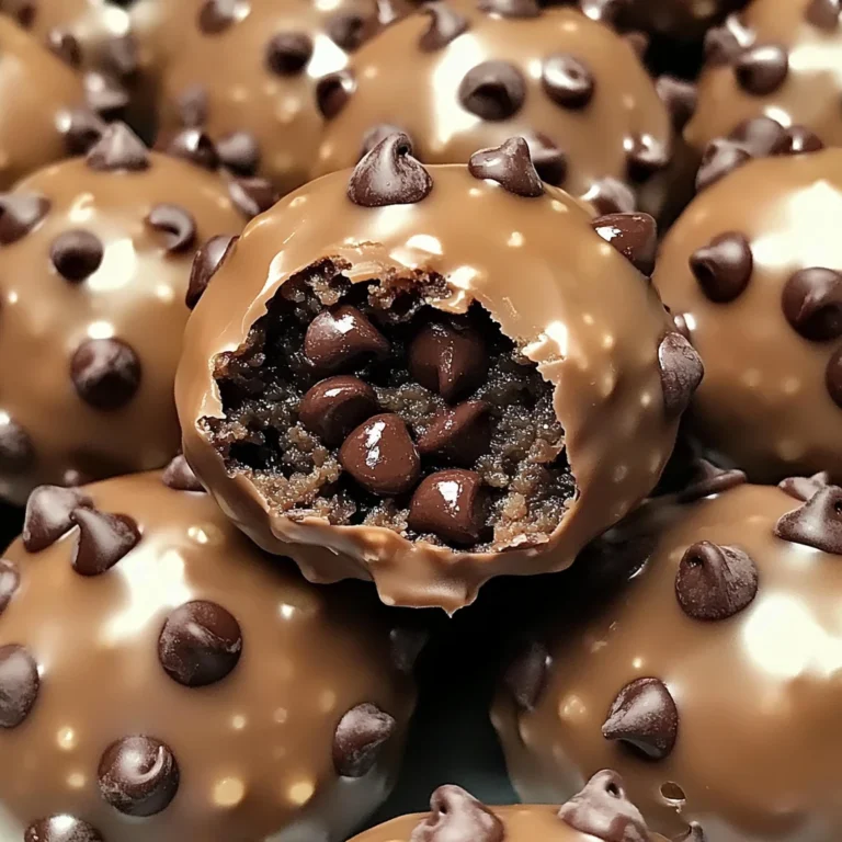 Chocolate Chip Cookie Dough Protein Balls!
