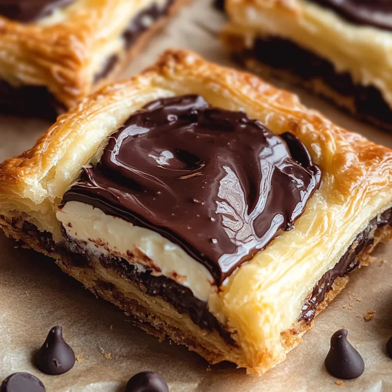 Chocolate Cream Cheese Danish