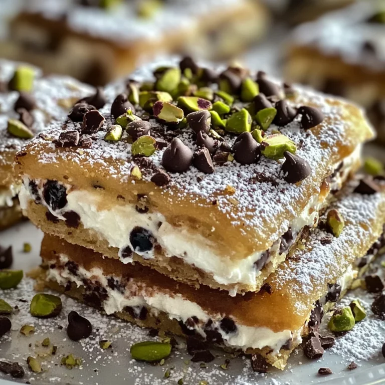 Classic Cannoli Squares That Will Wow Your Taste Buds