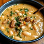 Creamy Bean Soup with Sausage
