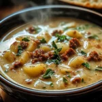 Creamy Chorizo Potato Soup