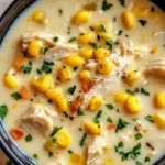 Crockpot Chicken Corn Chowder