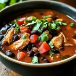 Delicious Chicken Black Bean Soup Recipe