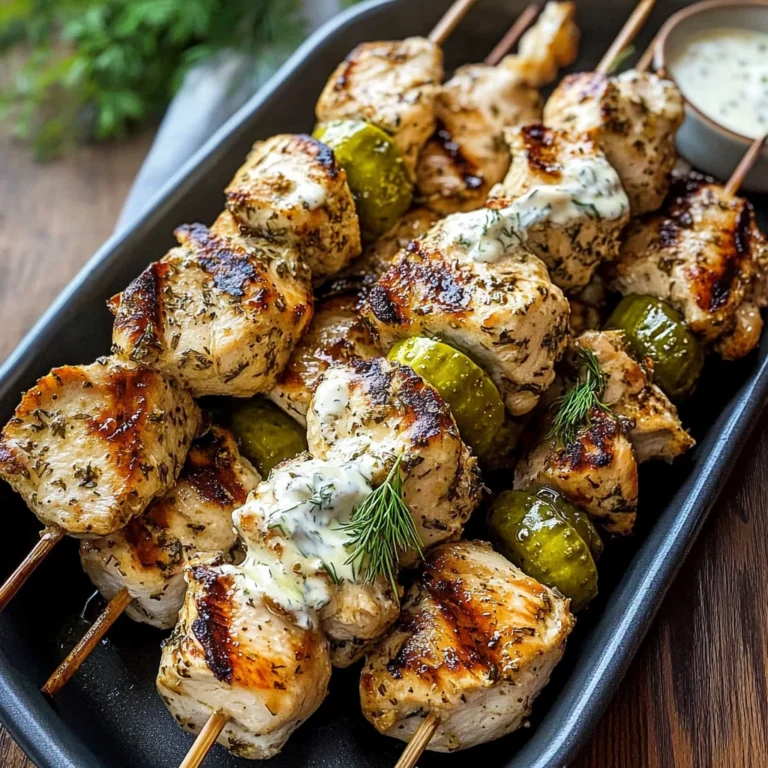 Dill Pickle Ranch Skewers