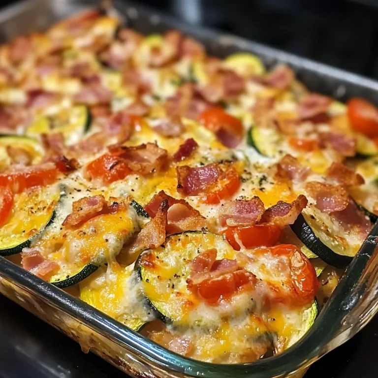 Easy Loaded Zucchini Bake Recipe for Cheesy Comfort