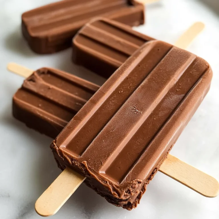 Fudge Popsicles