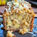Hawaiian Banana Bread with Pineapple, Coconut & Macadamia Nuts