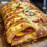 Italian Crescent Roll Sandwich Bake - Easy Party Favorite