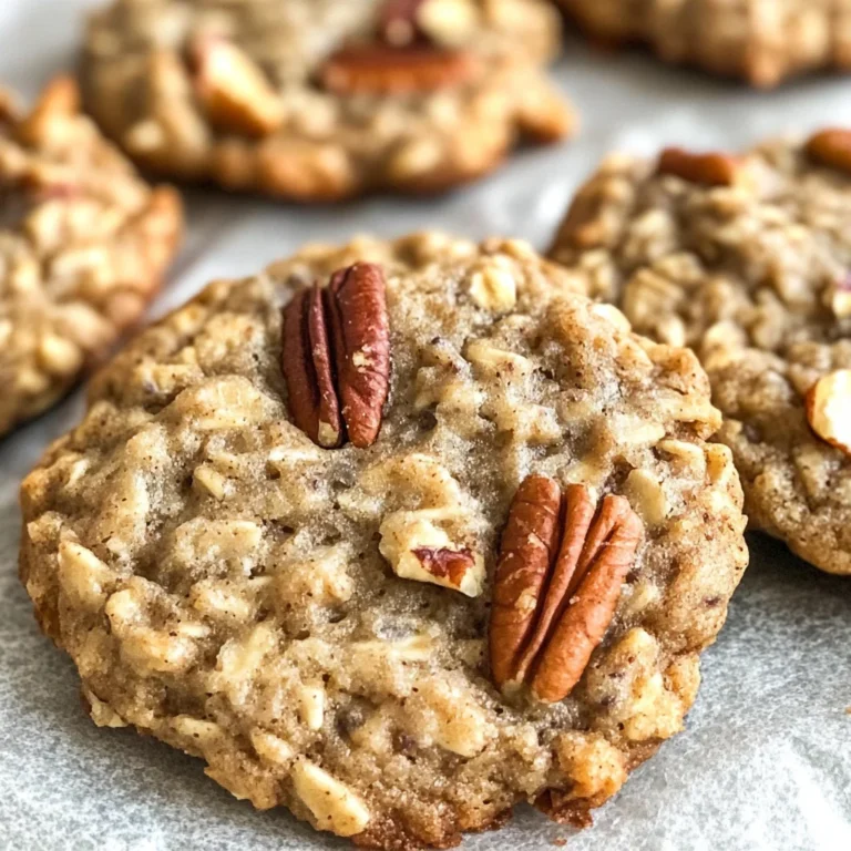 Oatmeal Chai Cookies with Pecans