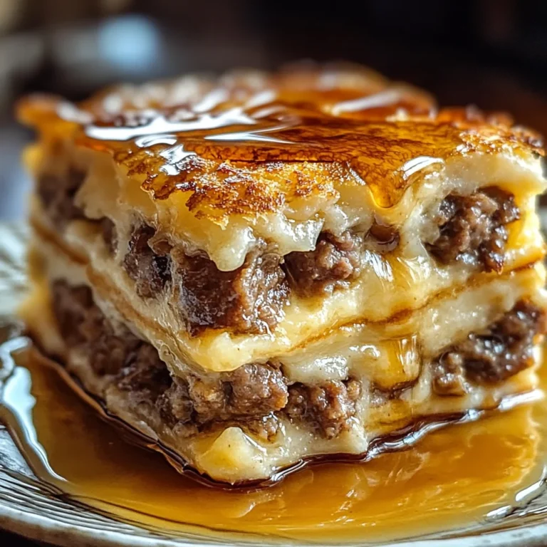 Pancake Sausage Casserole