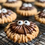 Peanut Butter Spider Cookies