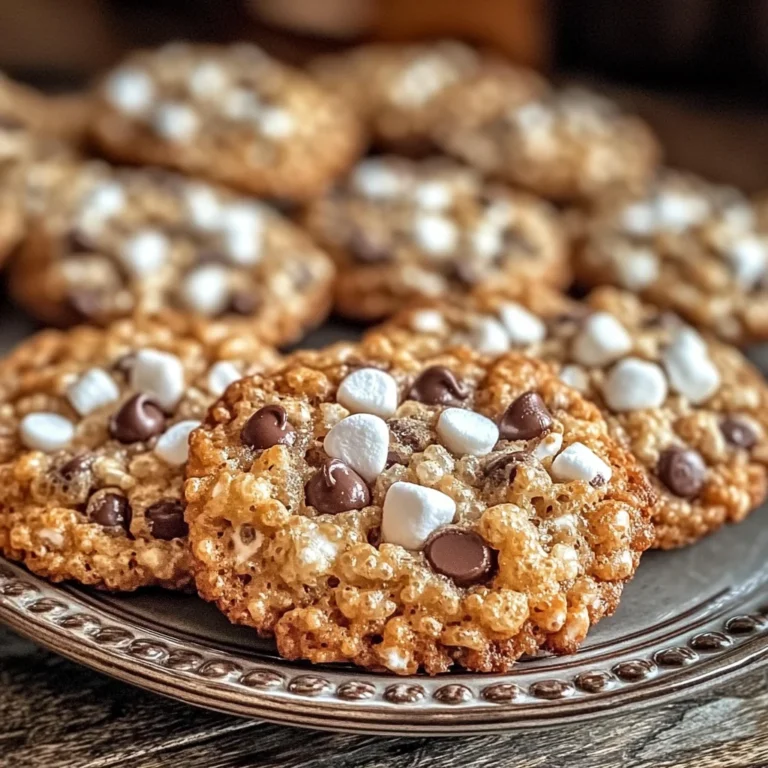 Rice Krispie Cookies with Chocolate Chips Recipe