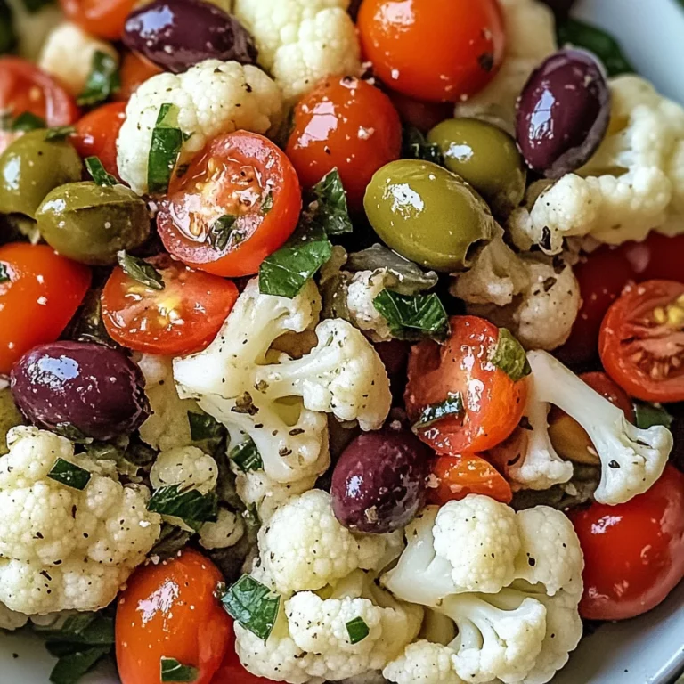 Sicilian Cauliflower Salad