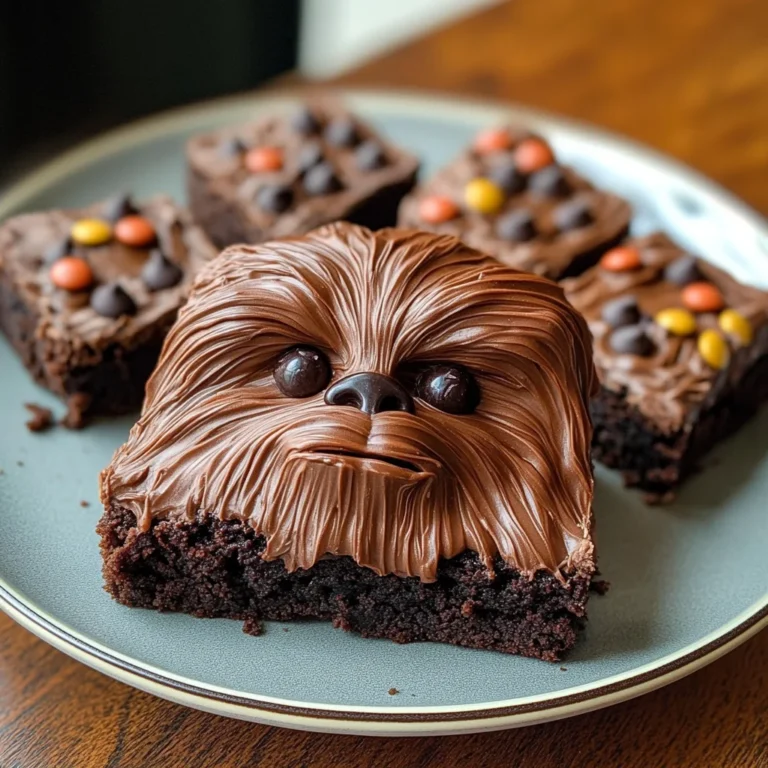 Star Wars Chewbacca Brownies