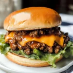 Steakhouse Burger Sloppy Joes
