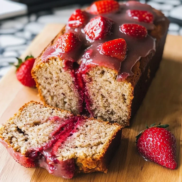 Strawberry Banana Bread Recipe