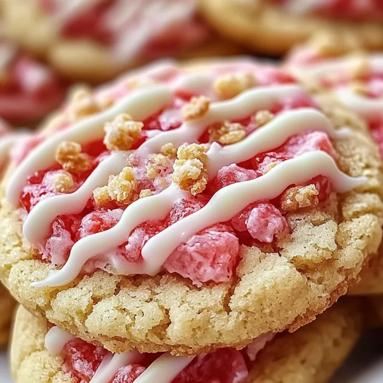 Strawberry Crunch Cookies