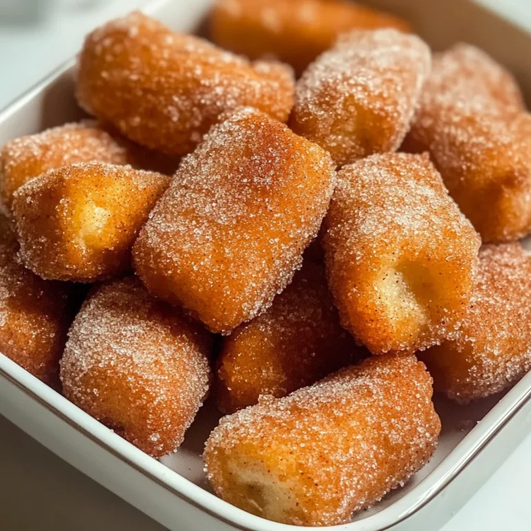 Sweet Air Fryer Churro Bites Recipe