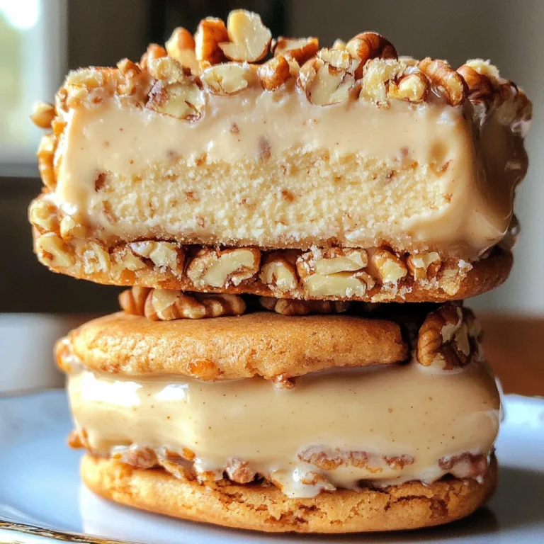 Walnut shortbread dulce de leche ice cream sandwich