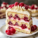 White Chocolate Raspberry Dream Cake