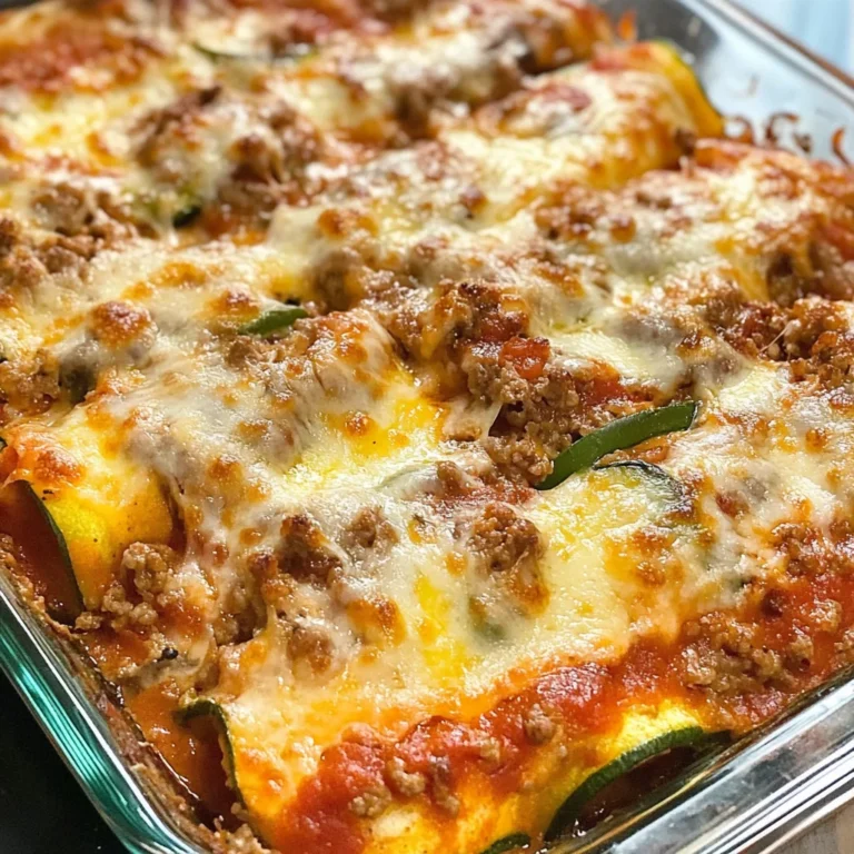 Zucchini Pizza Casserole