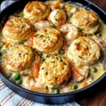 Cheddar Bay Biscuit Seafood Pot Pie